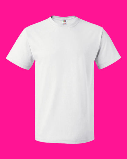 Youth & Adult Basic White Tee