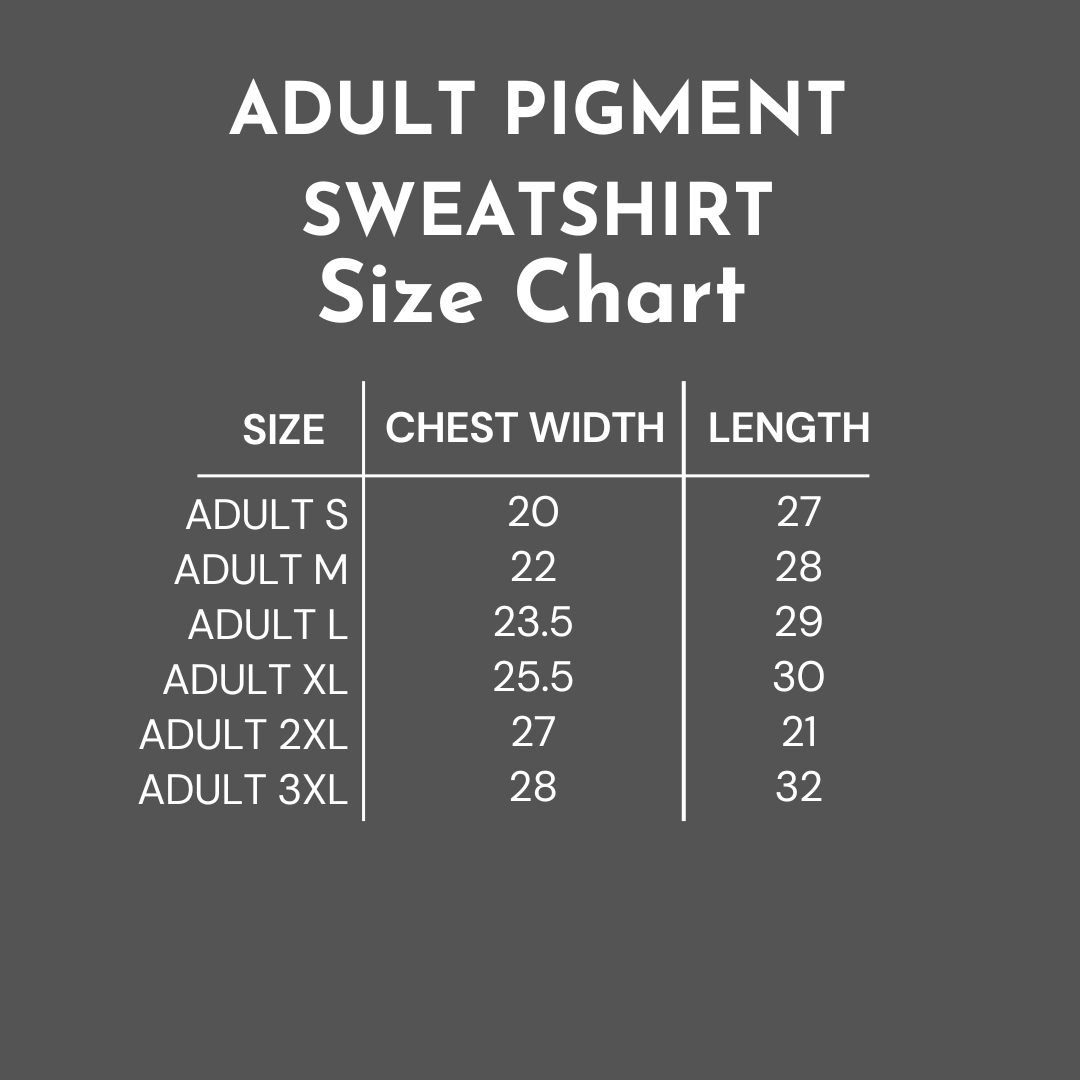 Adult Pigment Dyed Crewneck